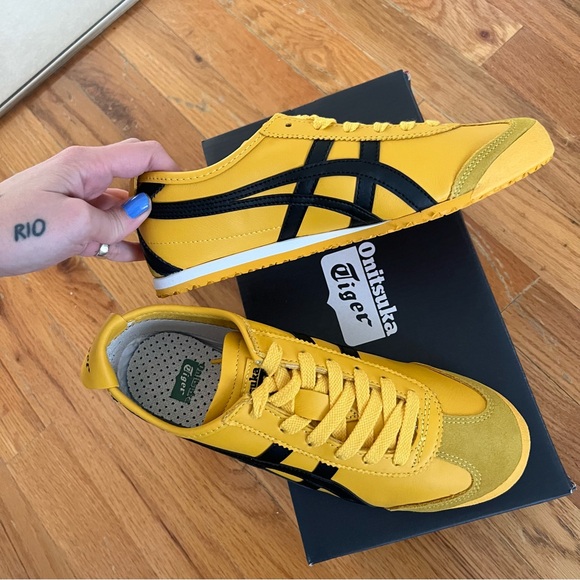 Onitsuka Tiger by Asics | Shoes | Yellow And Black Onitsuka Tiger ...